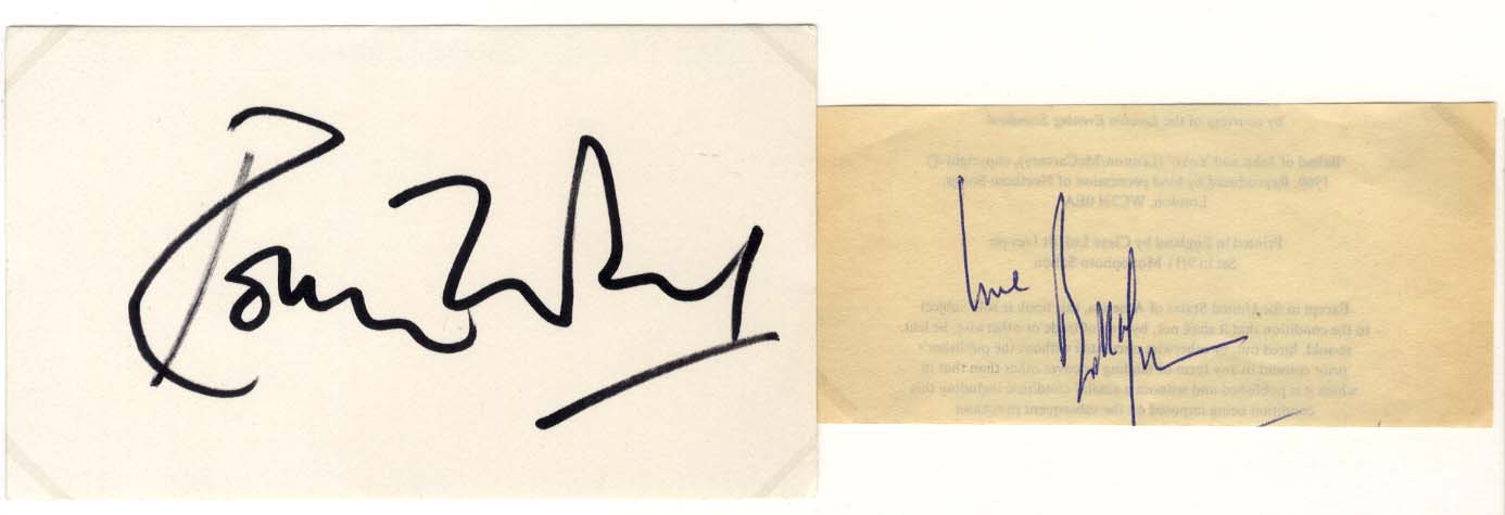 The Rolling Stones Autographs