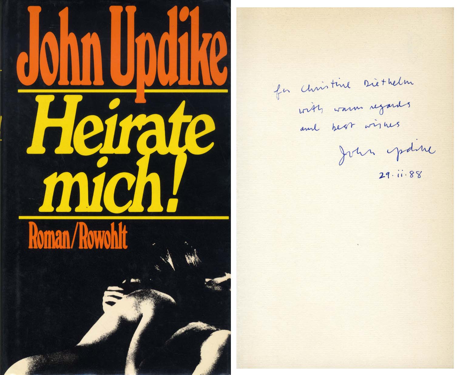 John Updike Autograph Autogramm | ID 15495448363389