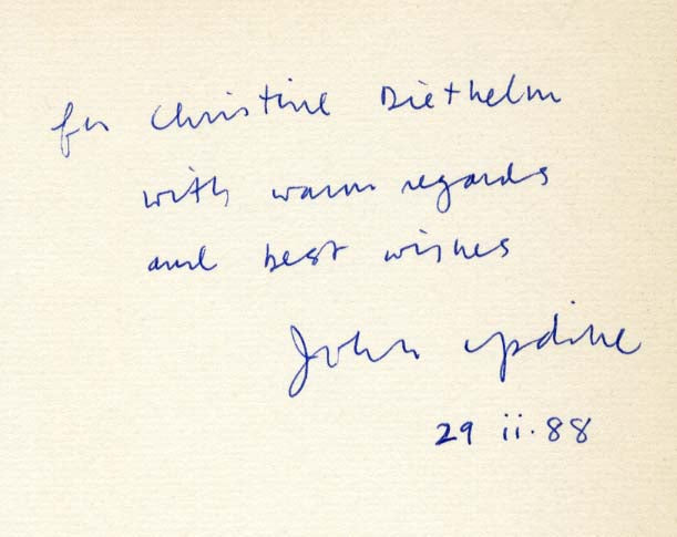 John Updike Autograph Autogramm | ID 15495448363389