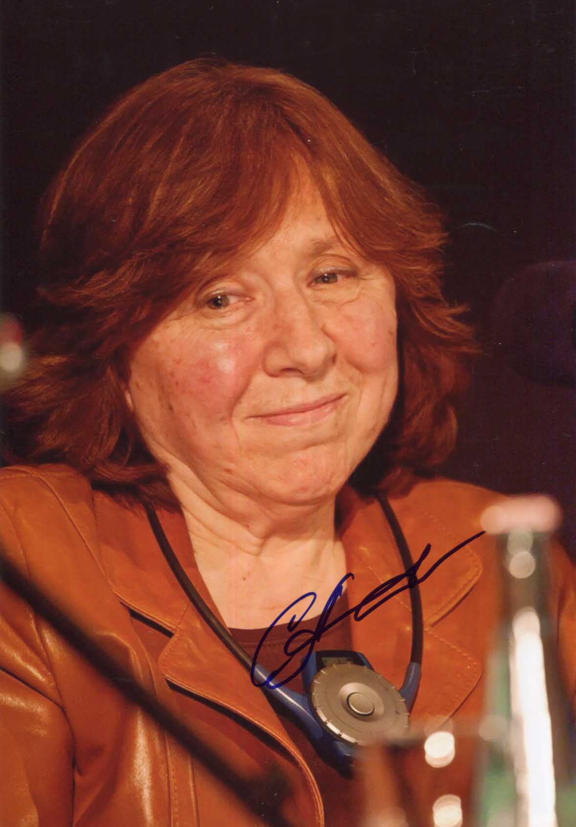 Svetlana Alexievich Autograph Autogramm | ID 15495455572349