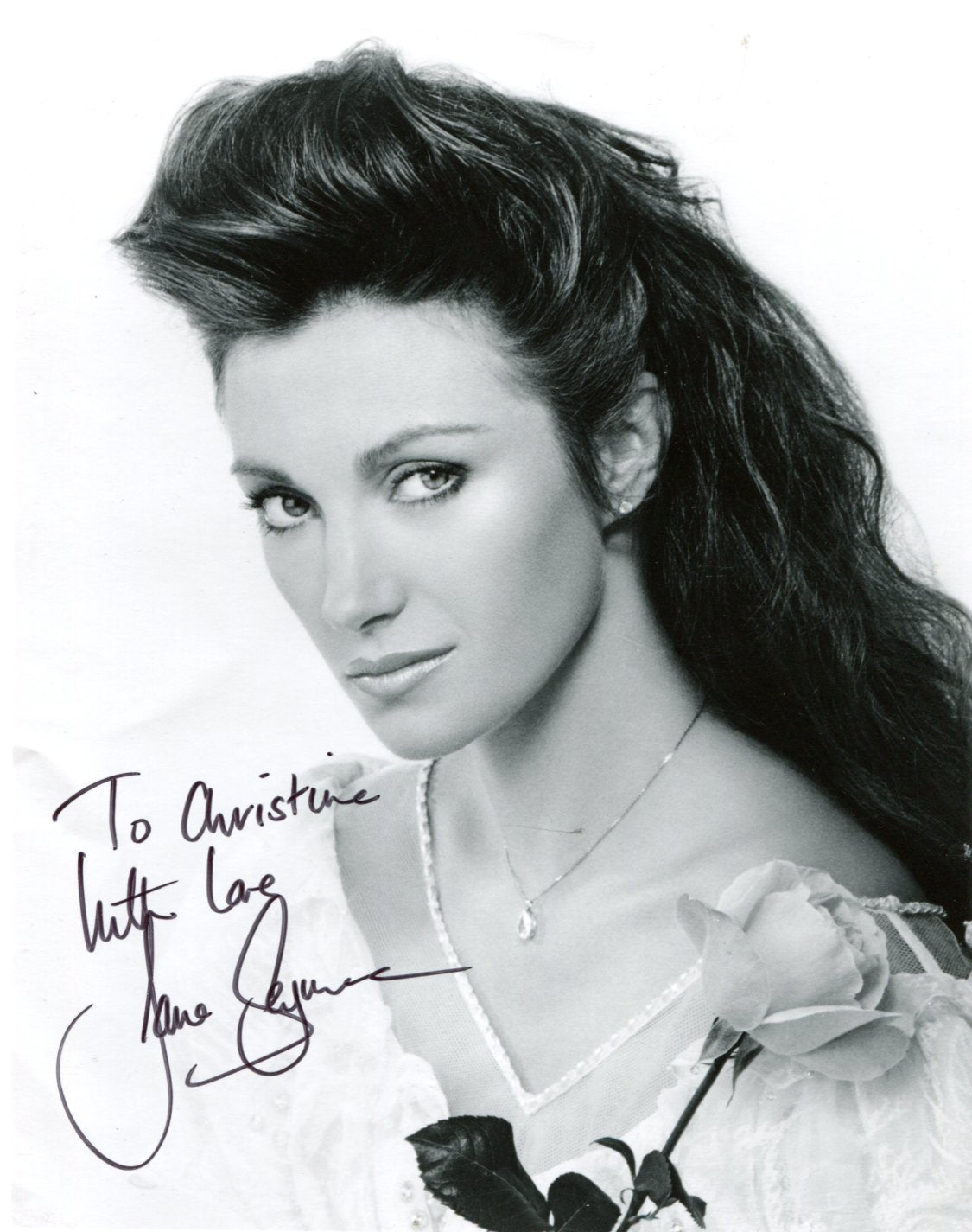 Jane Seymour Autograph