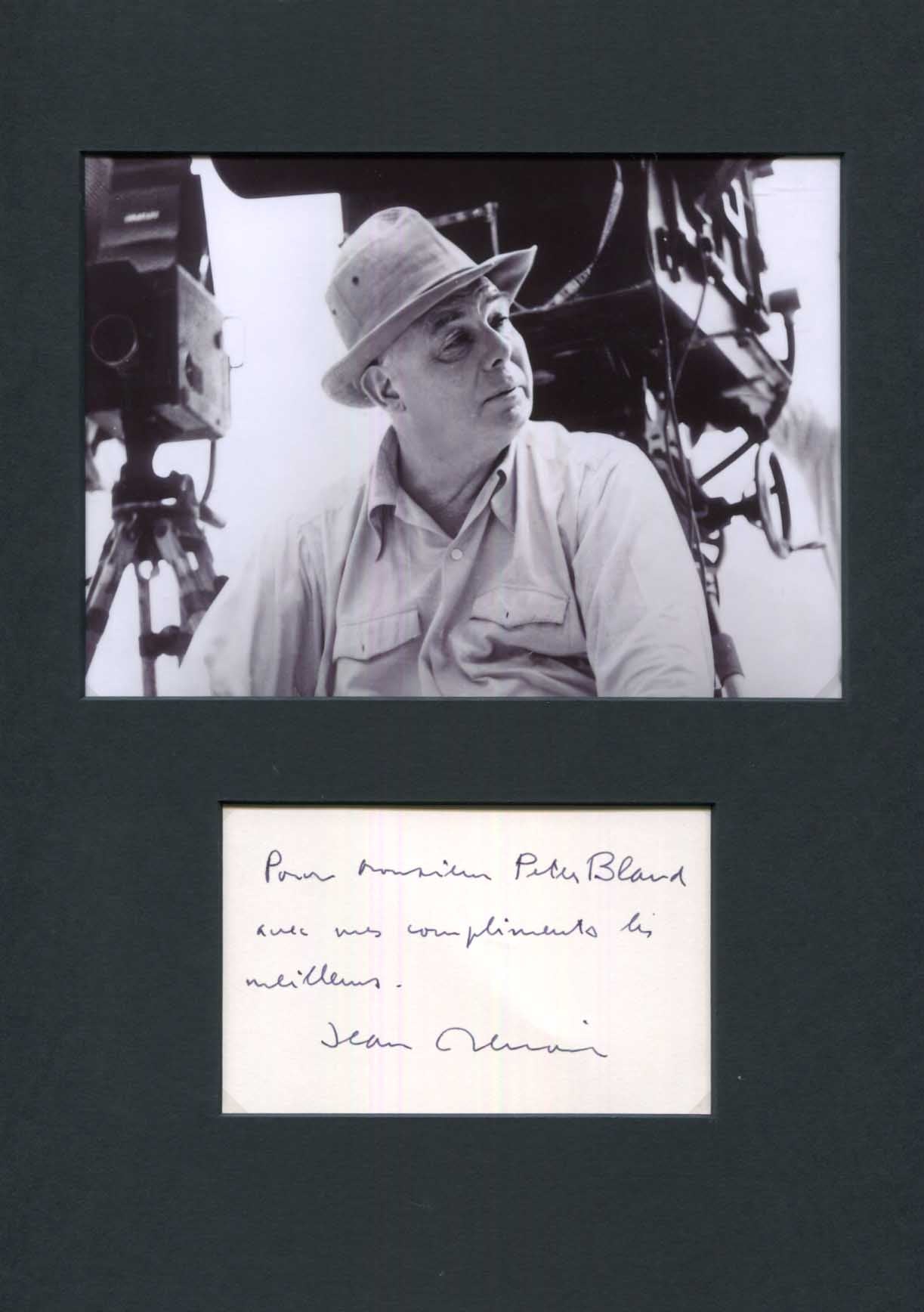 Jean Renoir Autograph Autogramm | ID 15540474478973