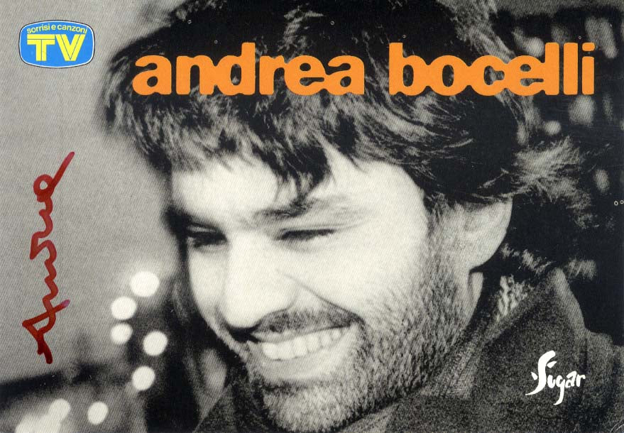 Andrea Bocelli Autograph Autogramm | ID 15556969857405