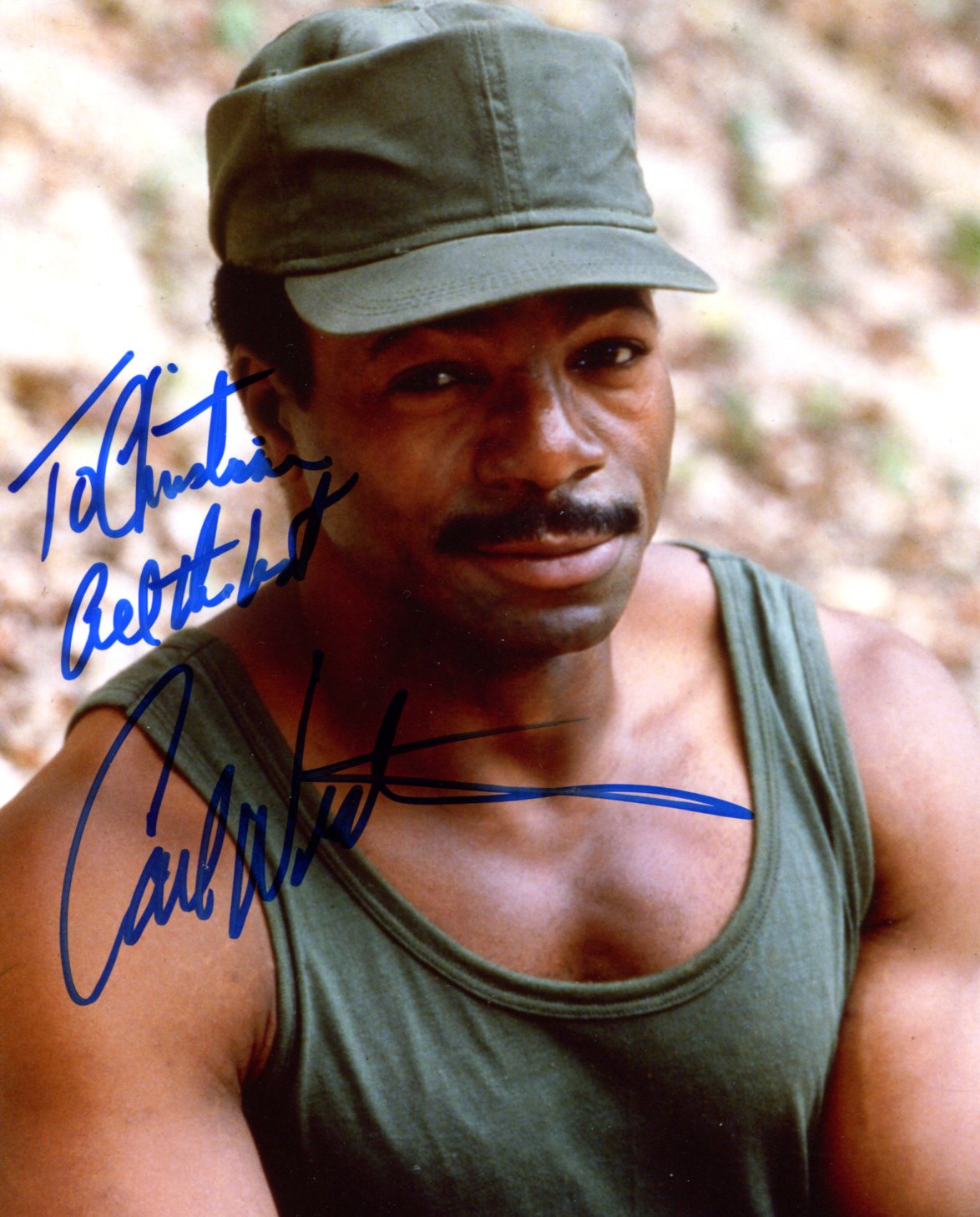 Carl  Weathers Autograph Autogramm | ID 15563146559869