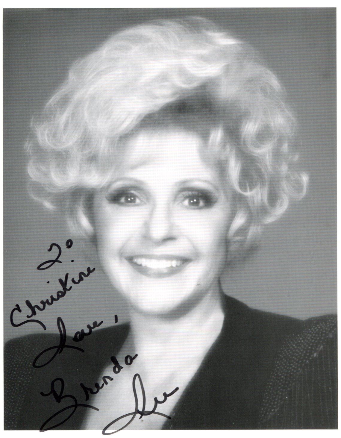 Brenda  Lee Autograph Autogramm | ID 15564870123901