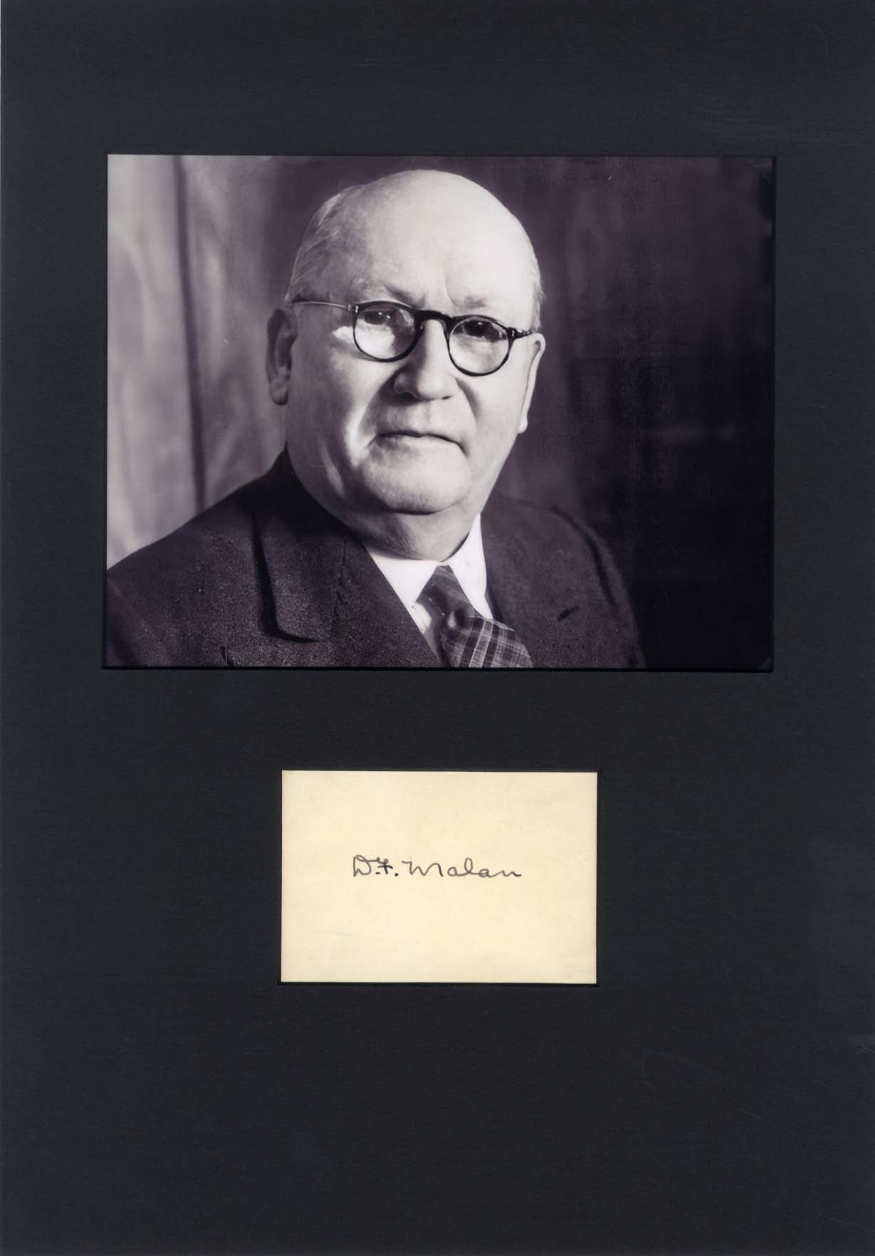 Daniël François Malan Autograph Autogramm | ID 15575309287805