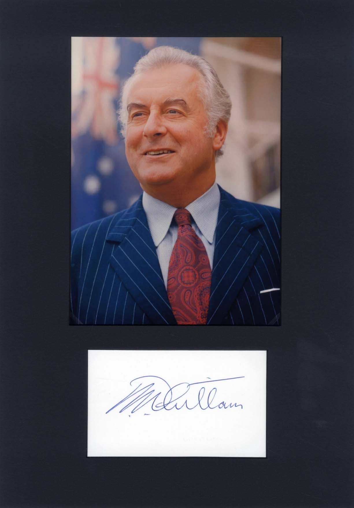 Edward Gough Whitlam Autograph Autogramm | ID 15575327900029