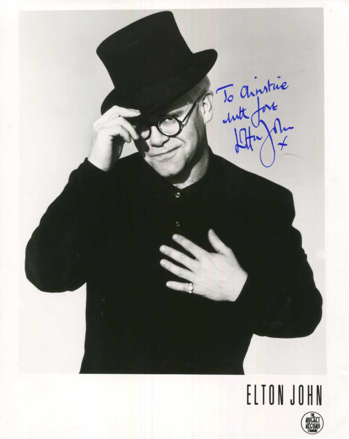 Elton John Autograph Autogramm | ID 15578150076797