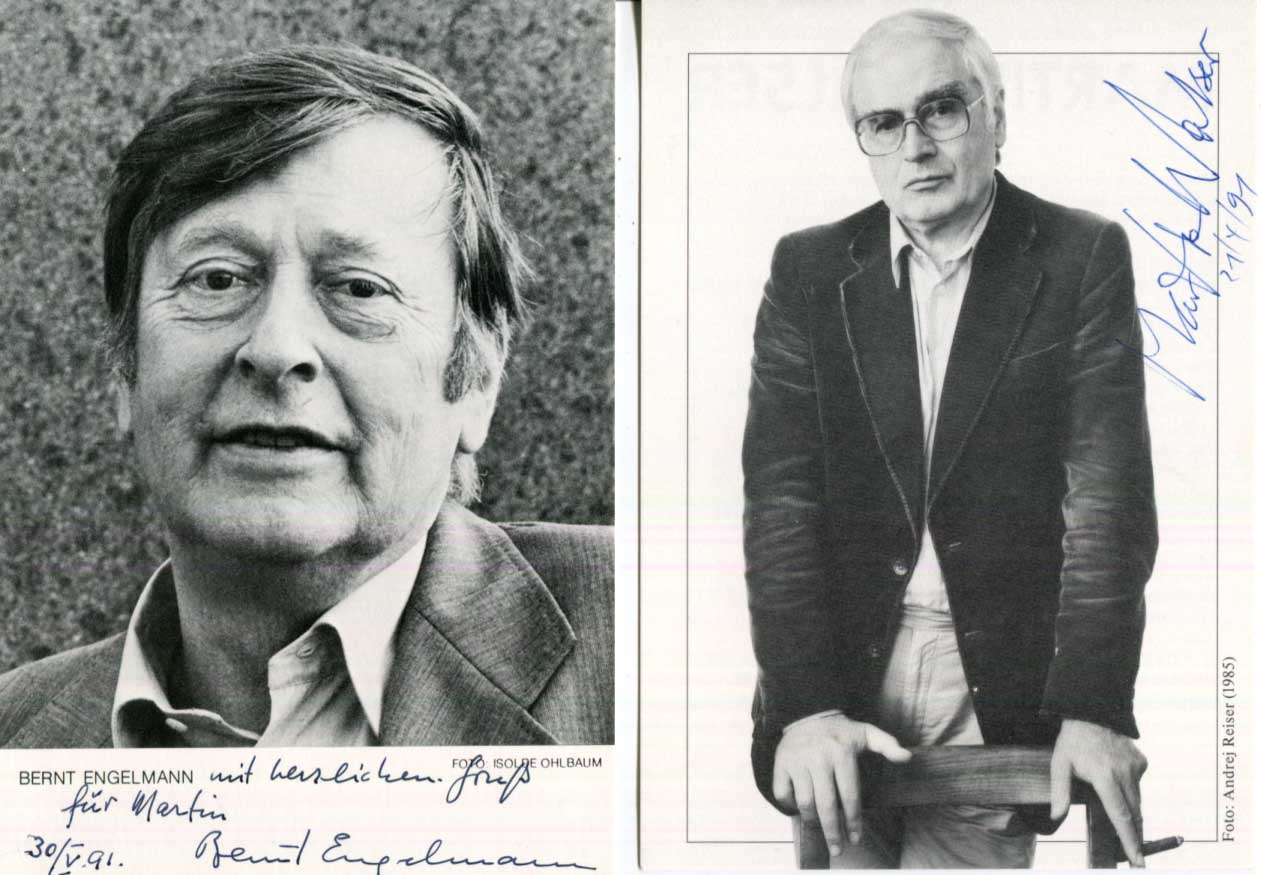 German Novelists (4) Autographs