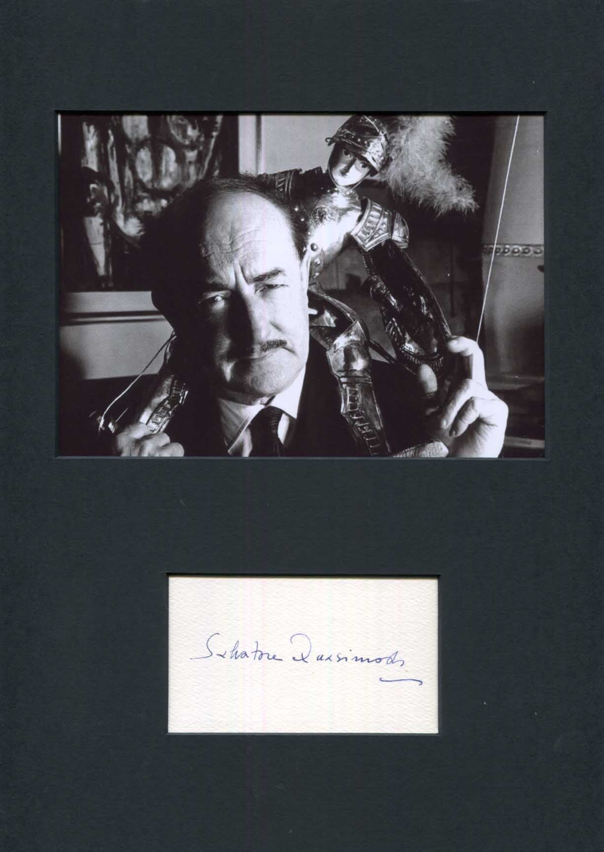 Salvatore Quasimodo Autograph Autogramm | ID 15578456031613