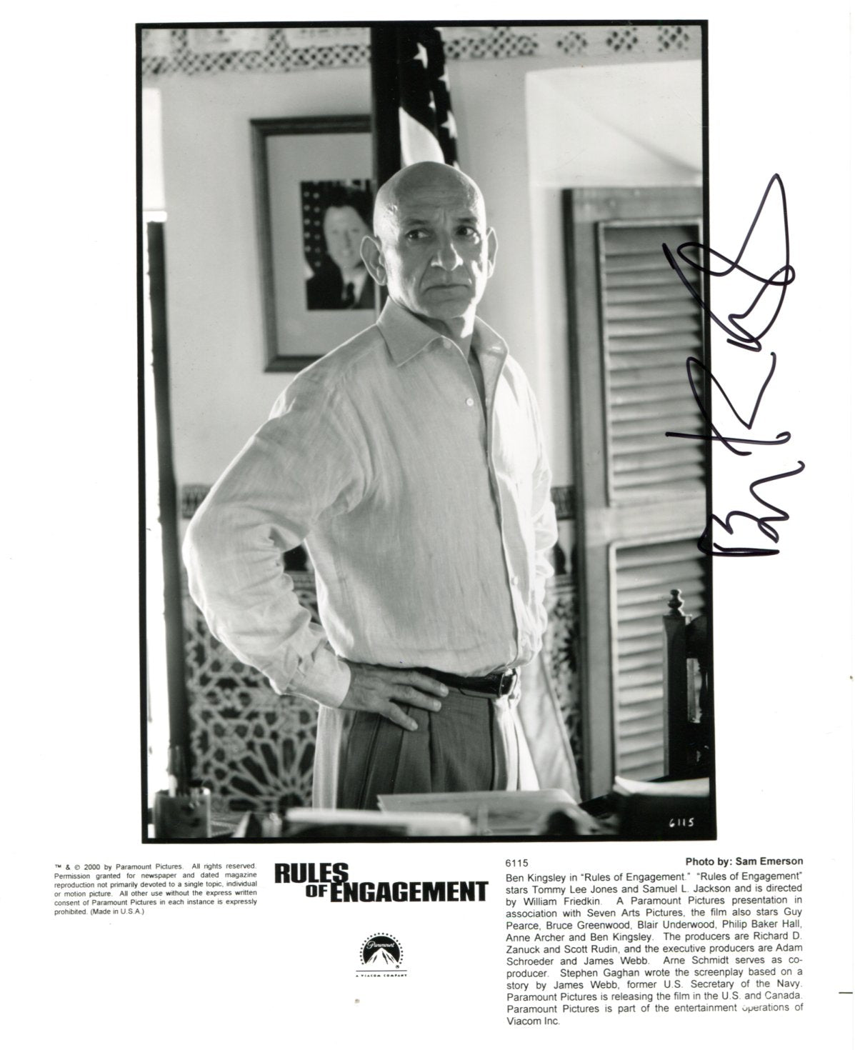 Ben Kingsley Autograph Autogramm | ID 15579727692157