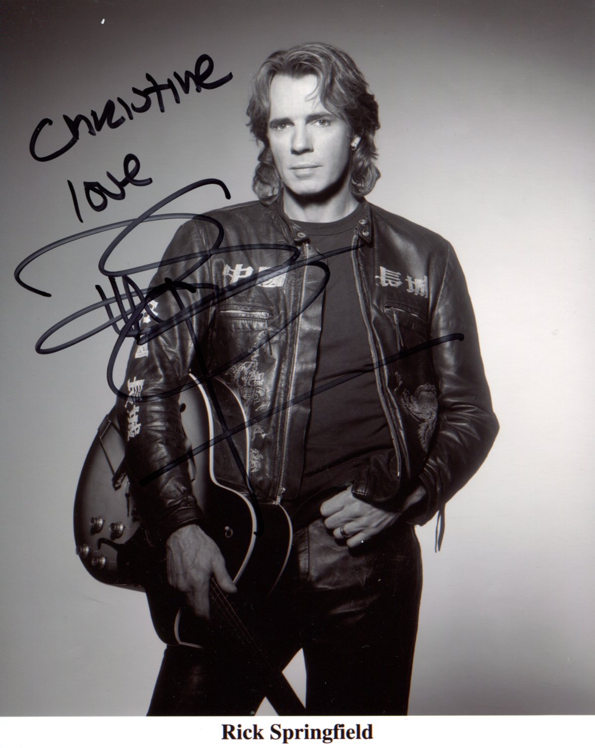 Rick Springfield Autograph Autogramm | ID 15582566351229