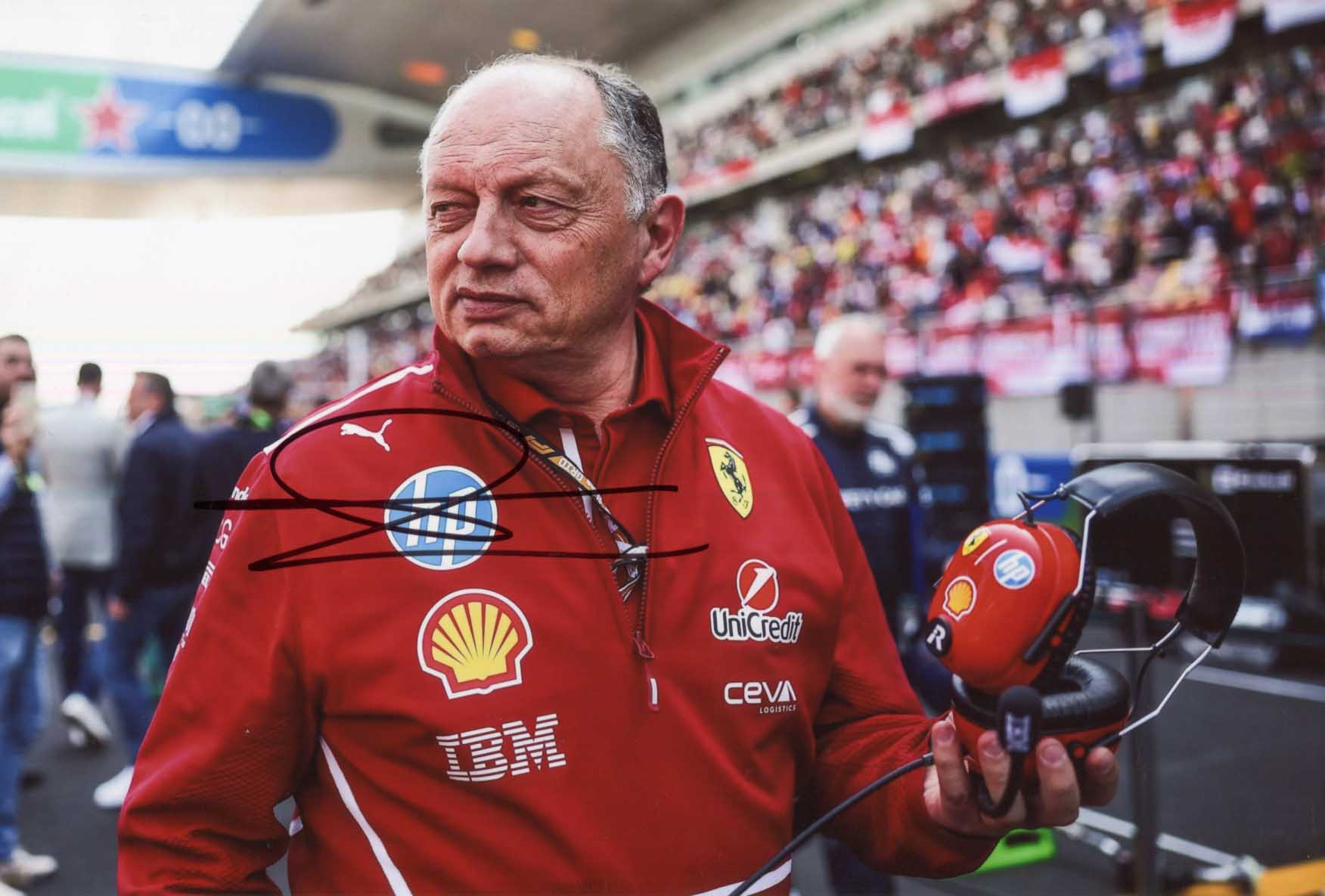 Frédéric Vasseur Autograph Autogramm | ID 15587559178621