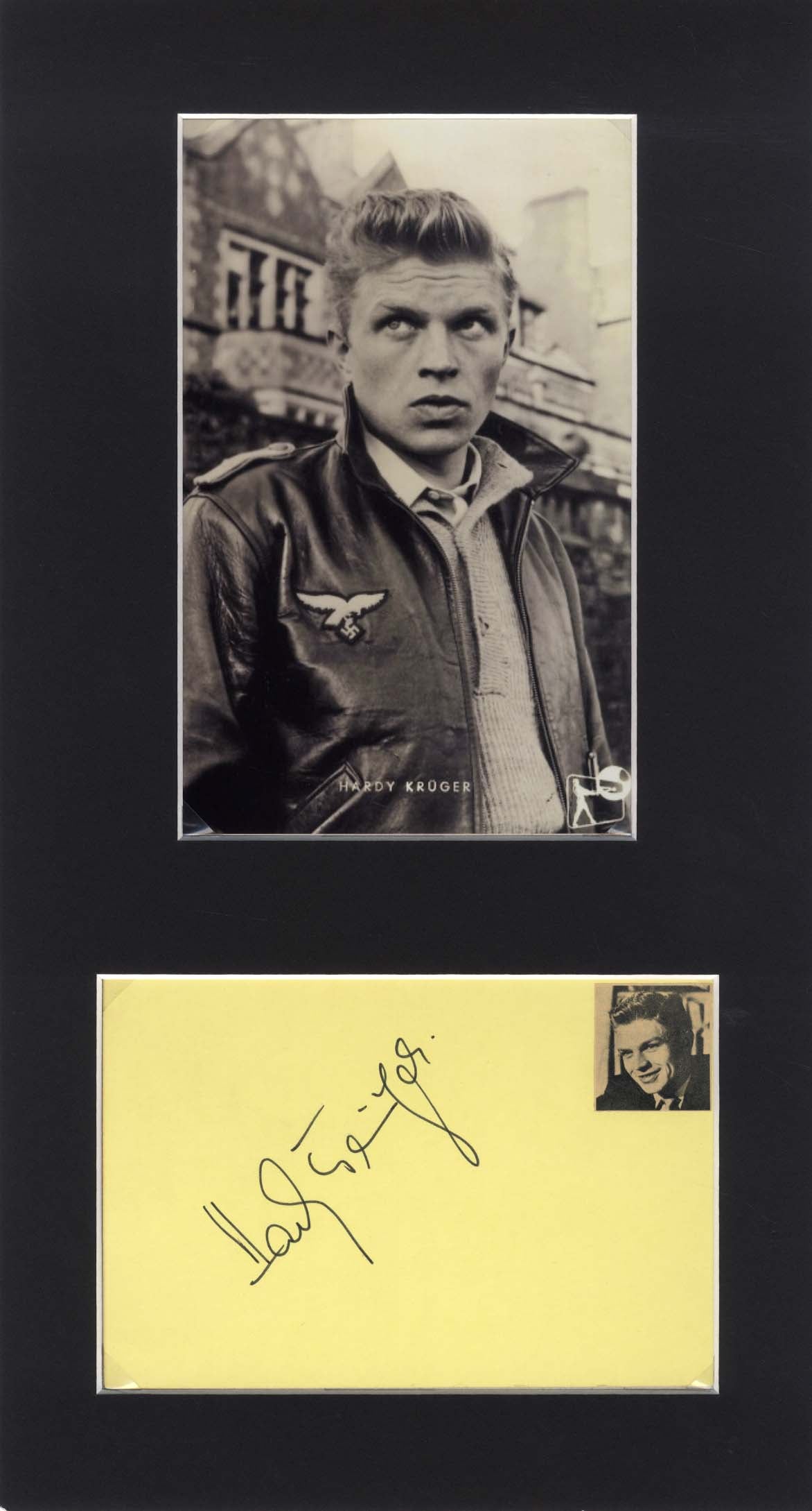 Hardy Krüger Autograph
