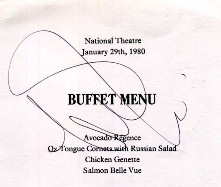 Yul Brynner Autograph