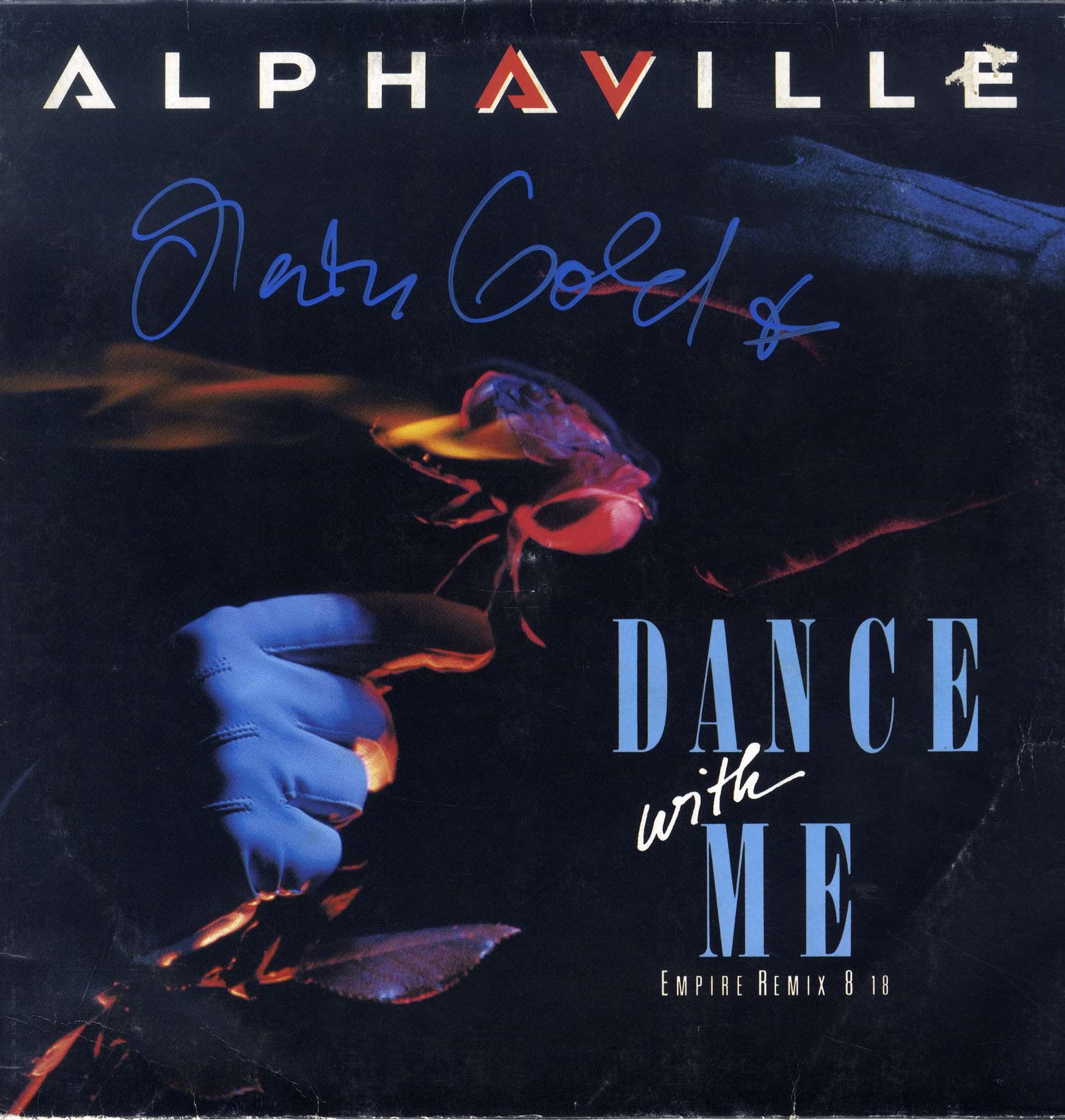 Marian Gold (Alphaville) autograph