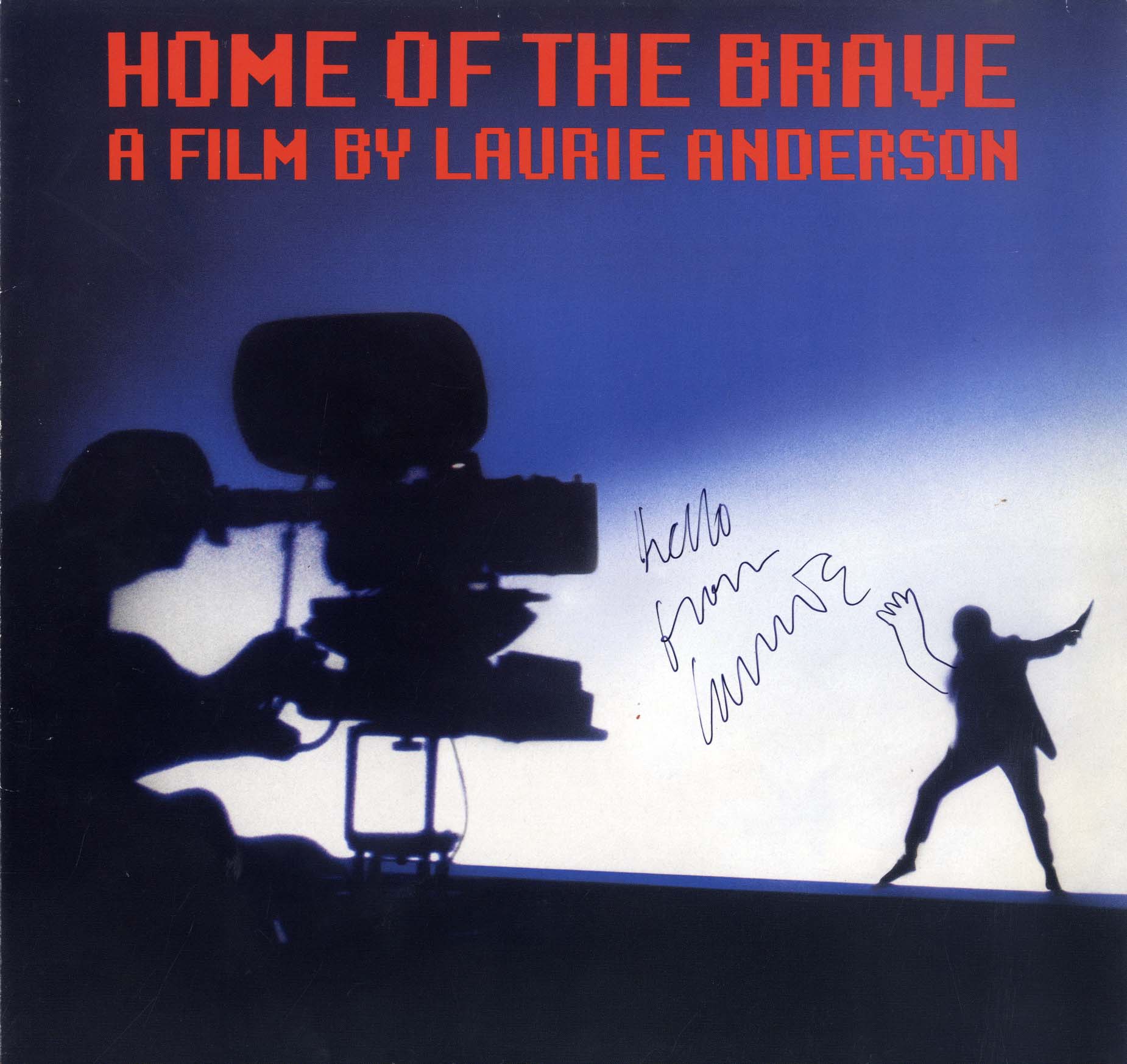 Laurie Anderson Autograph Autogramm | ID 15591564640637