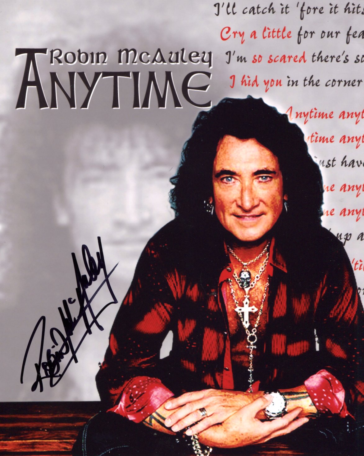 Robin McAuley Autograph