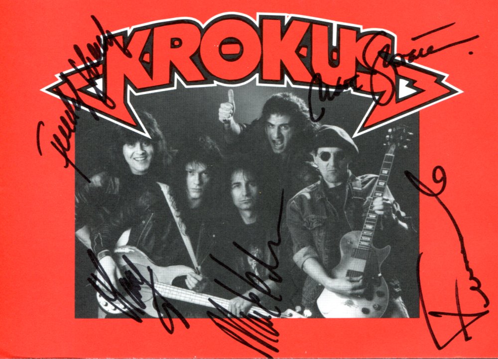 Krokus Autograph Autogramm | ID 15597039518077