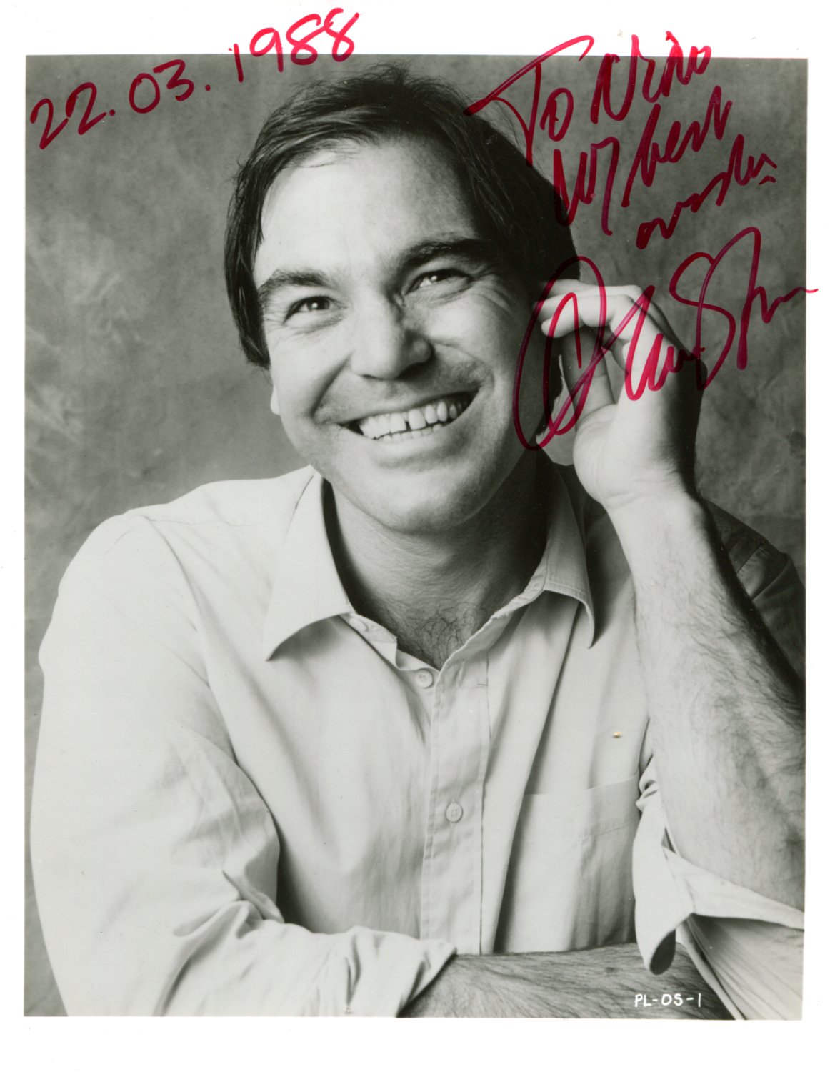 Oliver Stone Autograph Autogramm | ID 15601126998397
