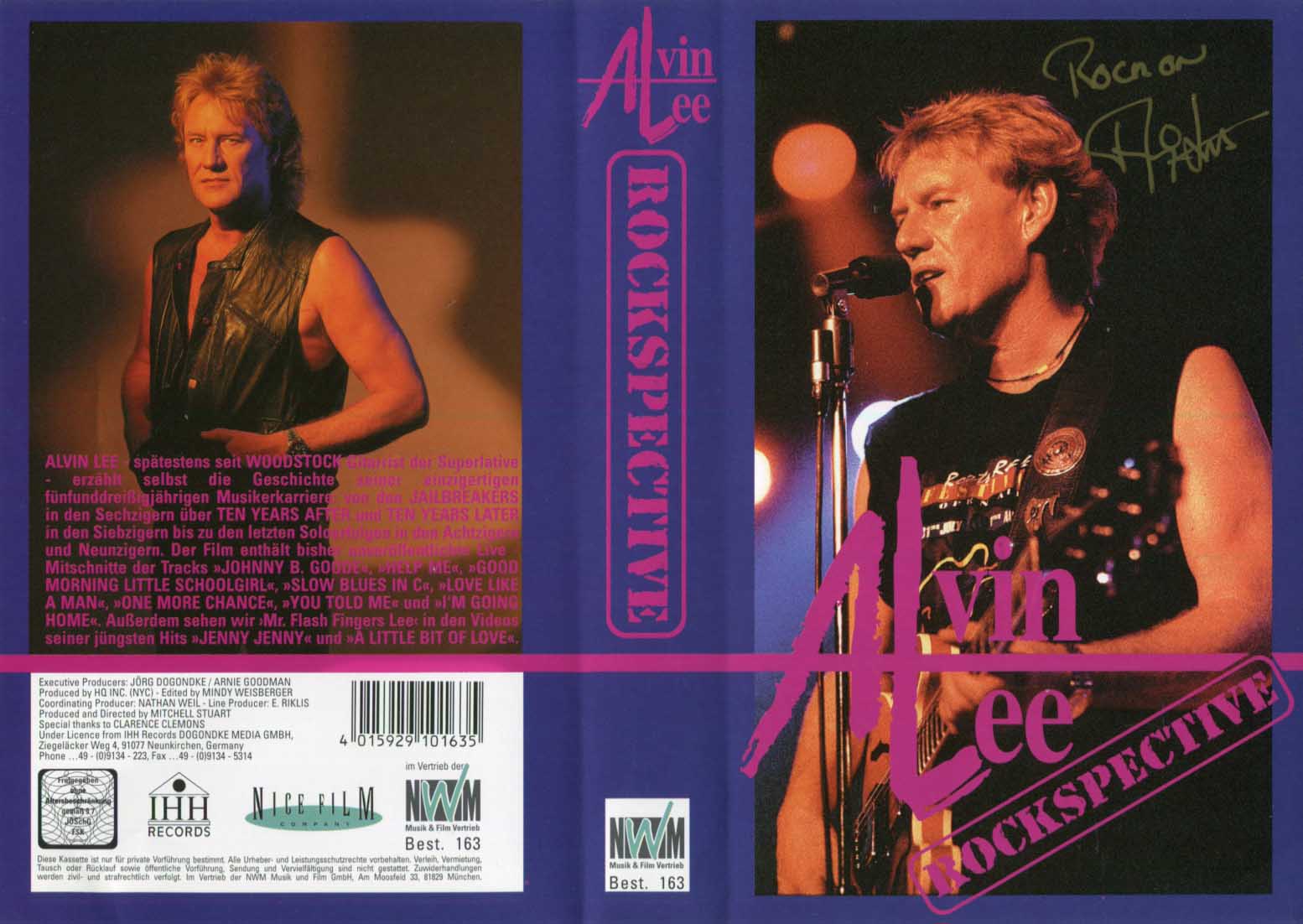 Alvin Lee Autograph Autogramm | ID 15619319333245