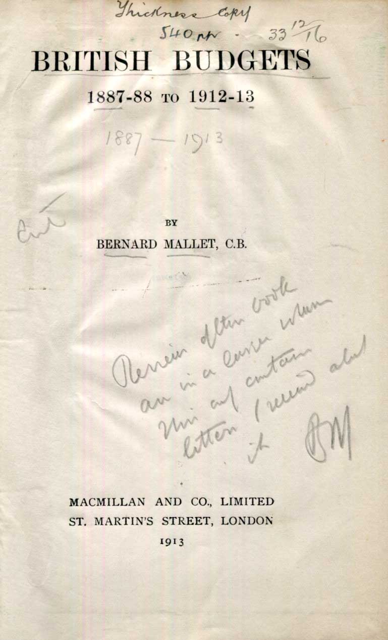 Arthur James Balfour & H. H. Asquith & others Autographs