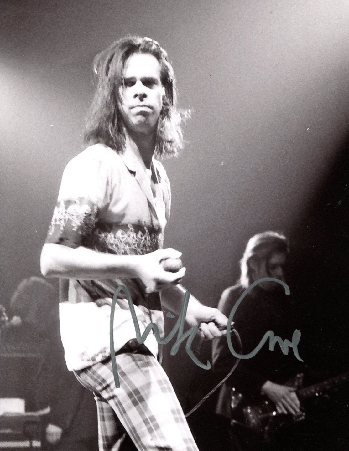 Nick Cave Autograph