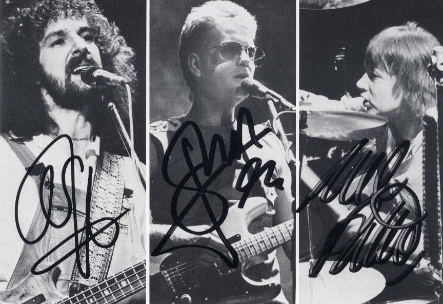 John &amp; Les &amp; Mel Barclay James Harvest Autograph Autogramm | ID 15639508189565