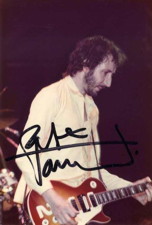 Pete Townshend Autograph Autogramm | ID 15639578575229