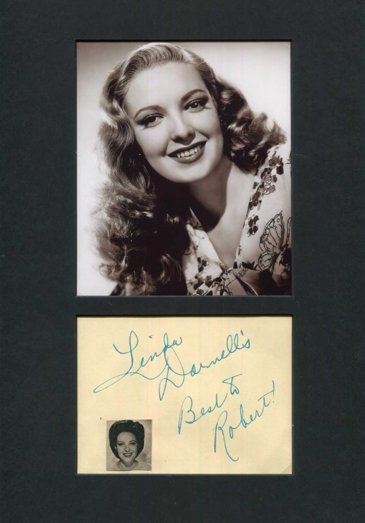 Linda Darnell Autograph Autogramm | ID 15640900698493