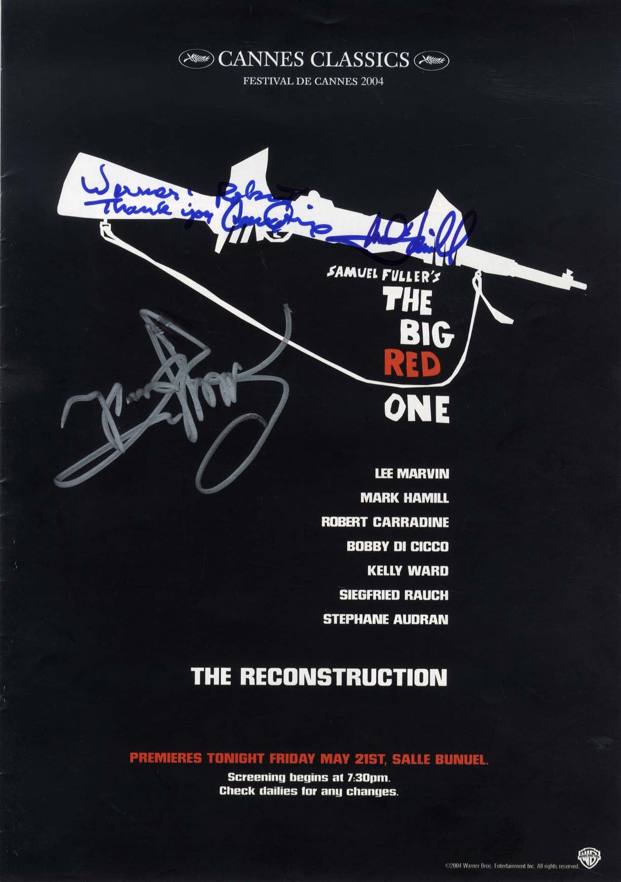 The Big Red One (Cast) Autographs