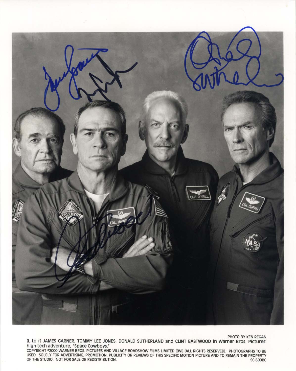 Space Cowboys (Cast) Autographs