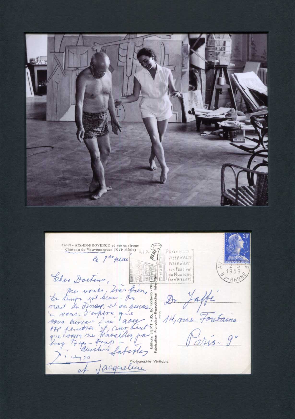 Pablo Picasso Autogramm