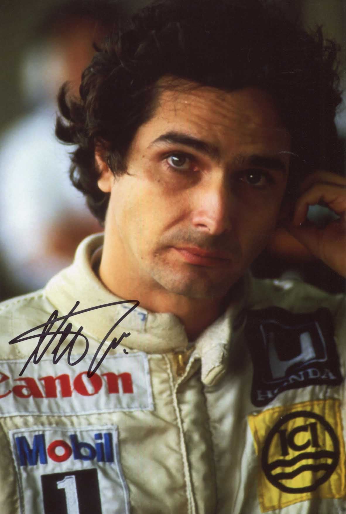 Nelson Piquet Autograph Autogramm | ID 15652808851837