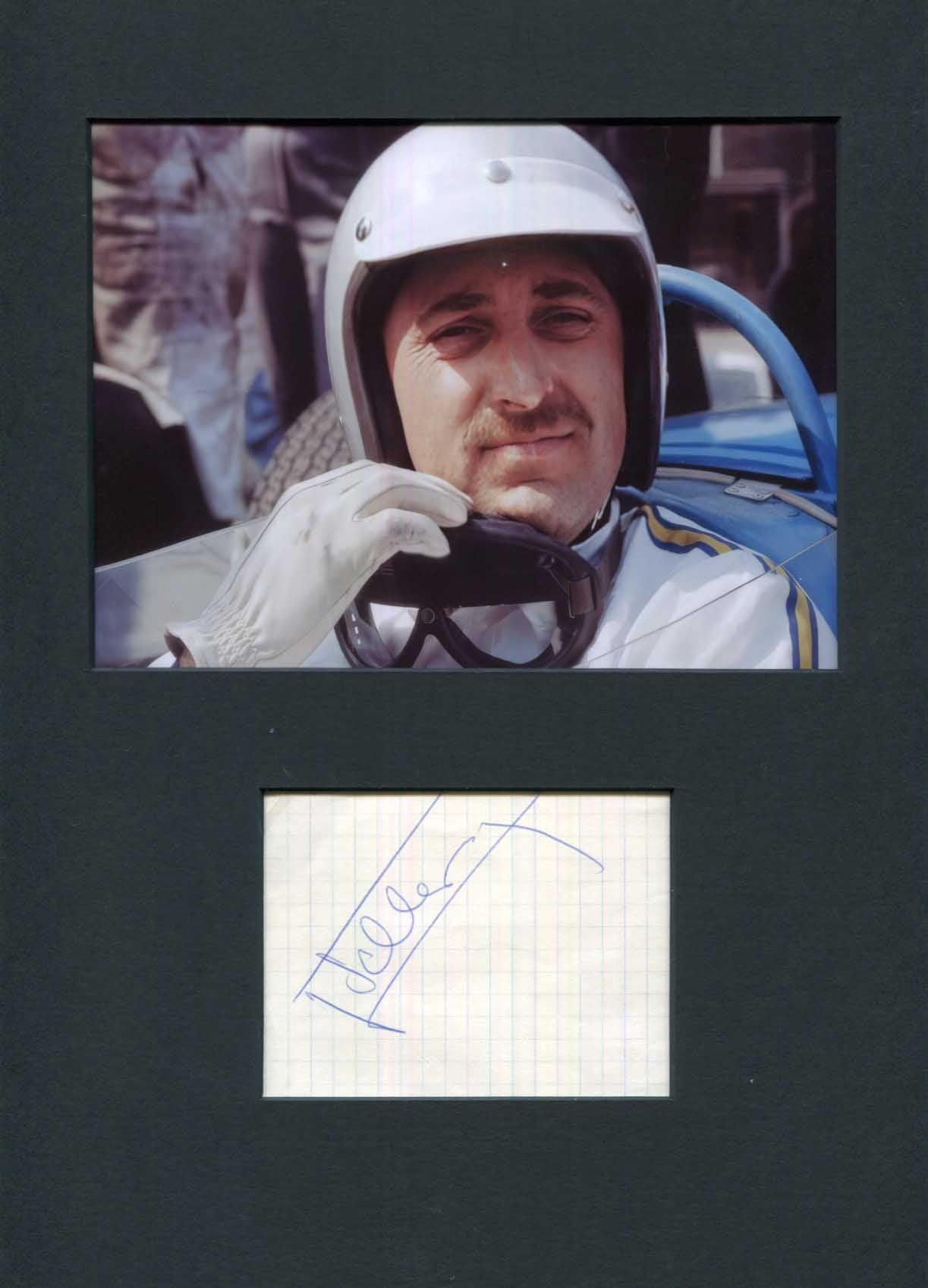 Jo Schlesser Autograph Autogramm | ID 15653152424317