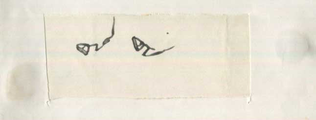 Ibrahim Pasha of Egypt Autograph