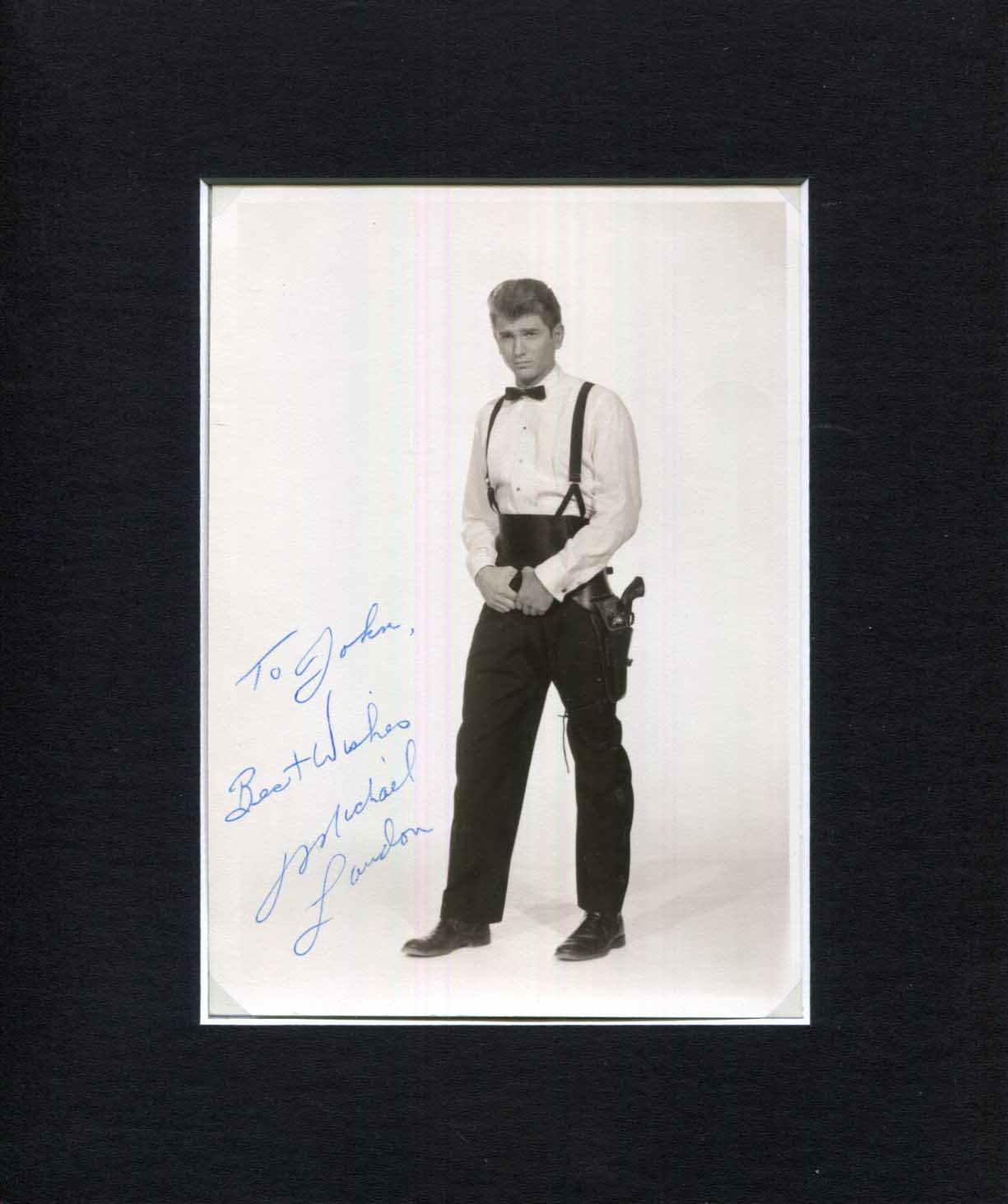 Michael Landon Autograph