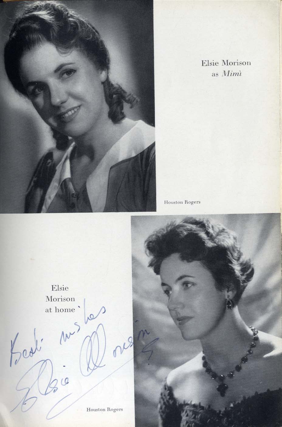 Opera Singers Autographs
