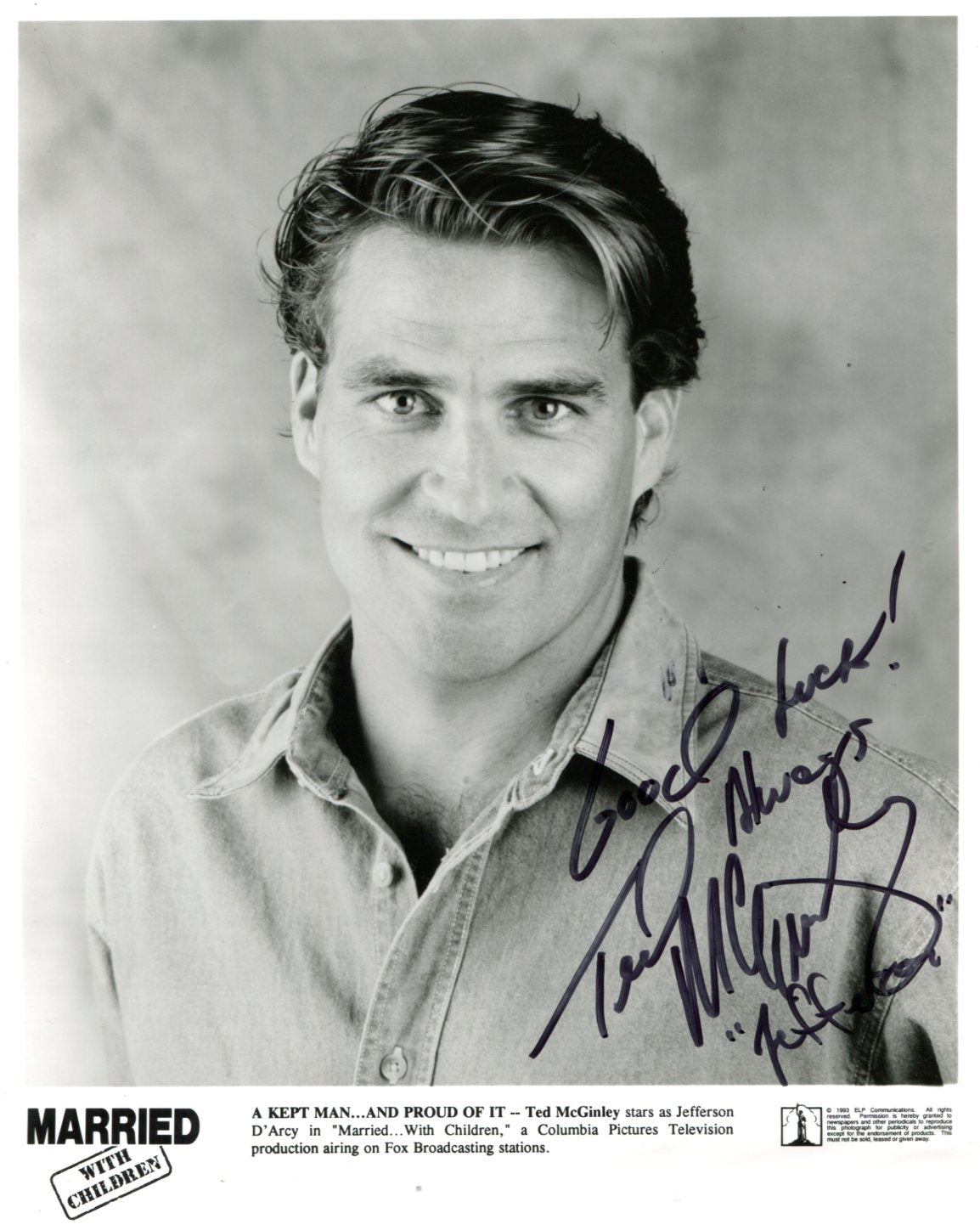 Ted McGinley Autograph Autogramm | ID 15671415308669