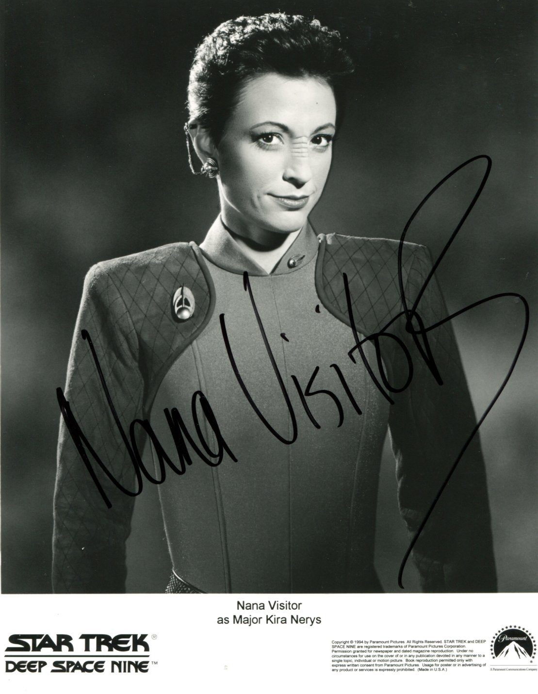 Nana Visitor Autograph Autogramm | ID 15671619617149