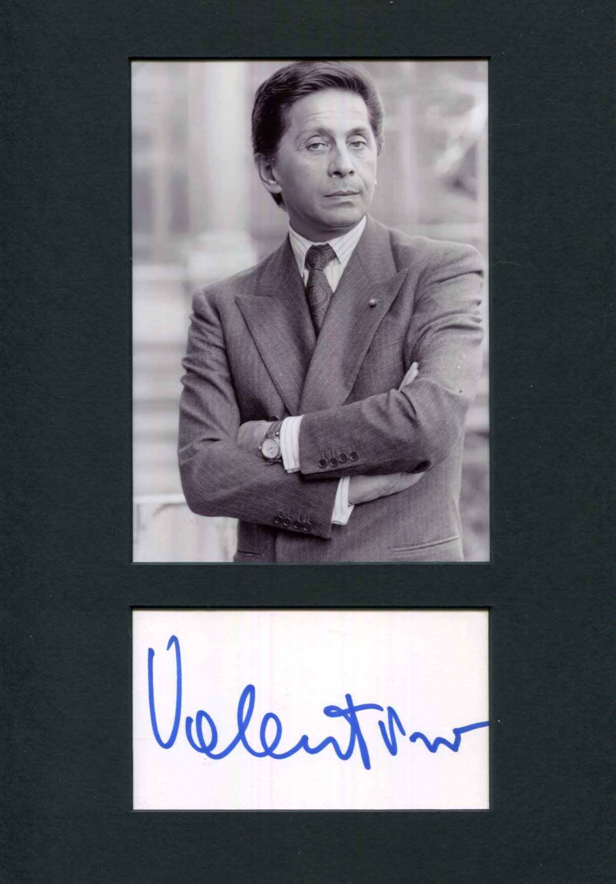 Valentino Garavani Autograph Autogramm | ID 15677722132861