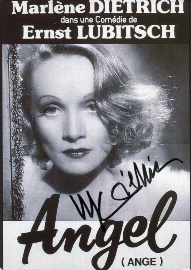 Marlene Dietrich Autograph Autogramm | ID 15681638400381