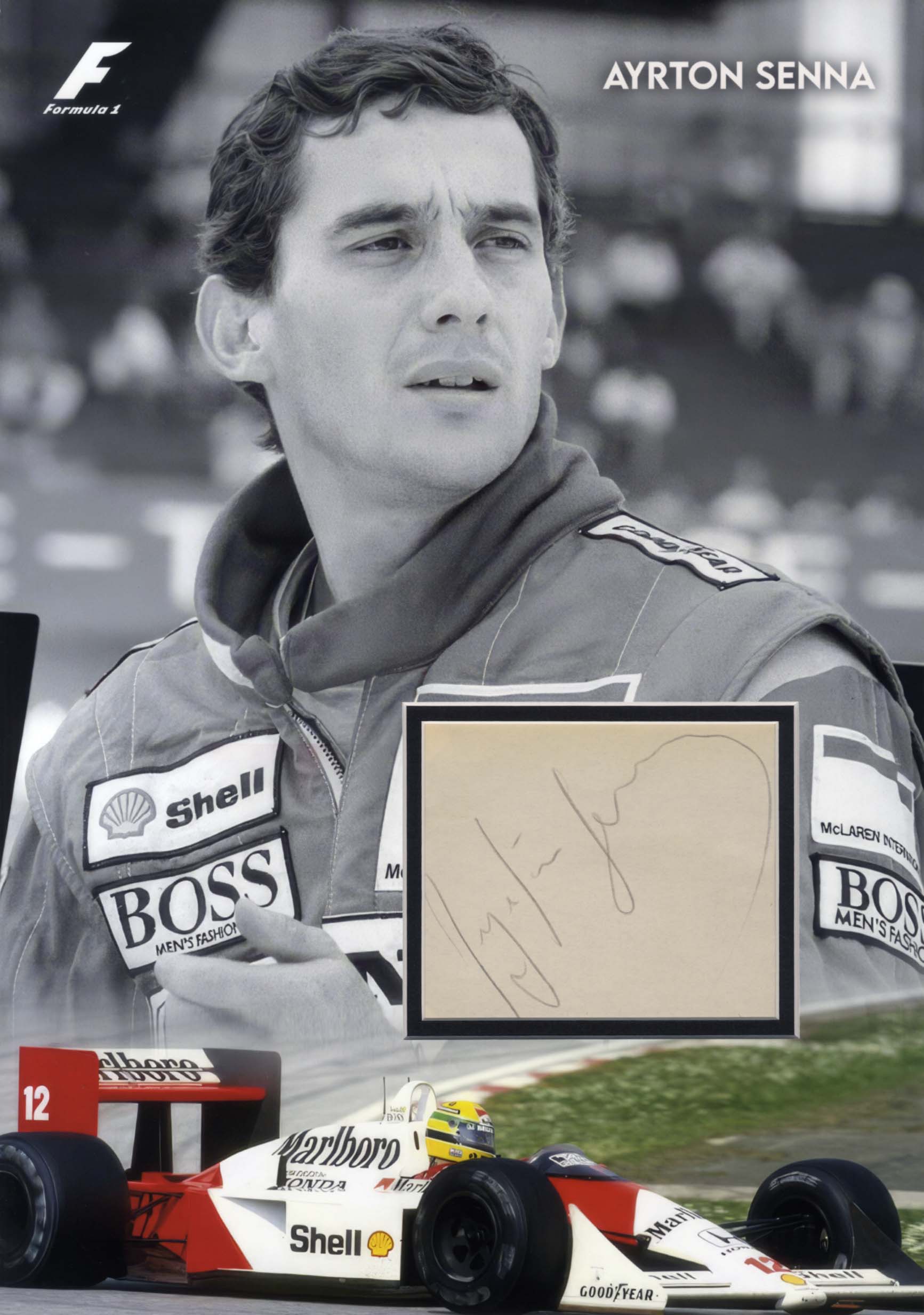 Ayrton Senna Autograph Autogramm | ID 15682413461885