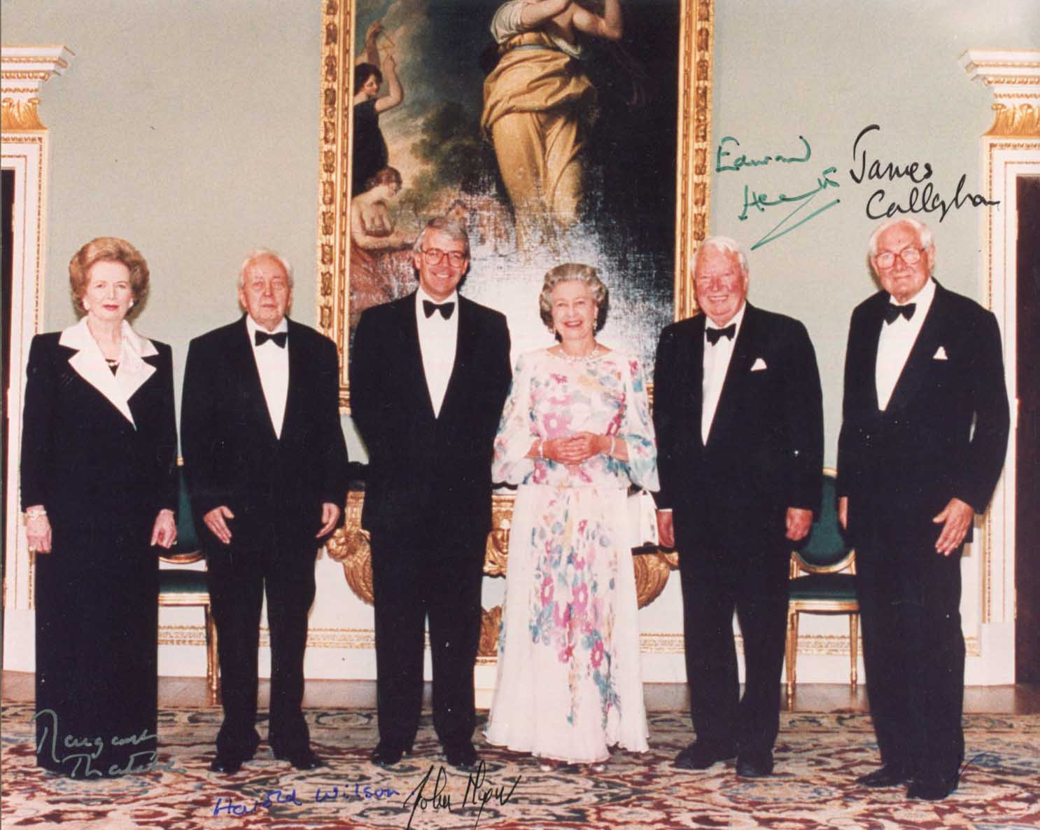Margaret Thatcher &amp; others Autograph Autogramm | ID 15701546631549