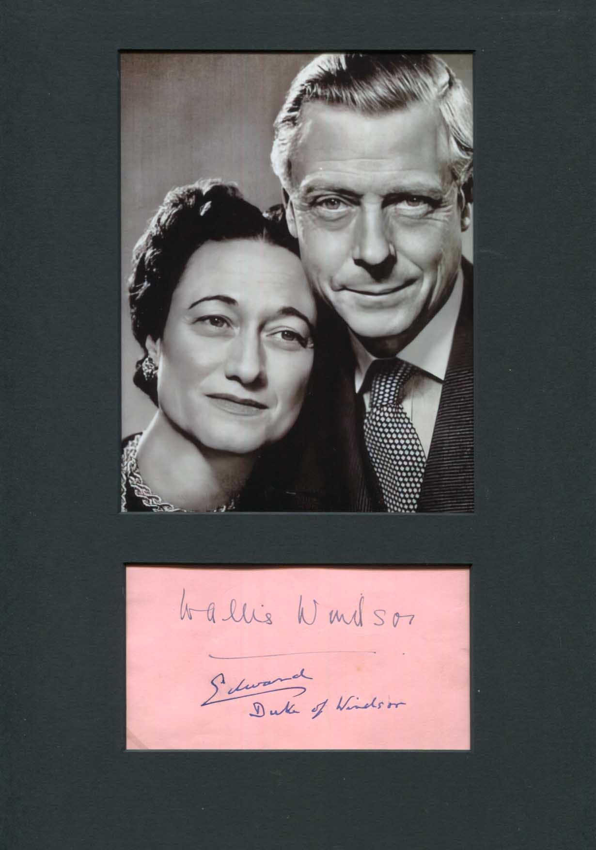 Edward VIII Autograph Autogramm | ID 15701572977021