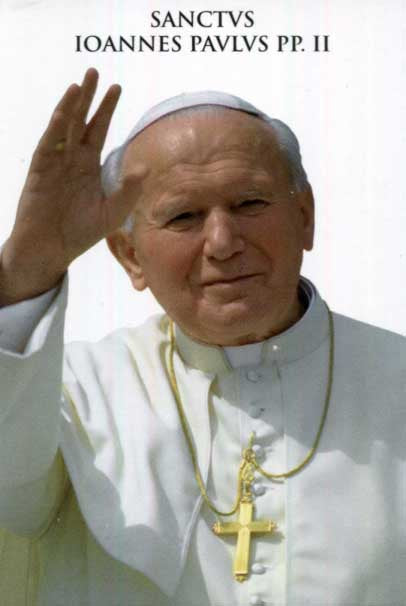 Papst Johannes Paul II. Autogramm
