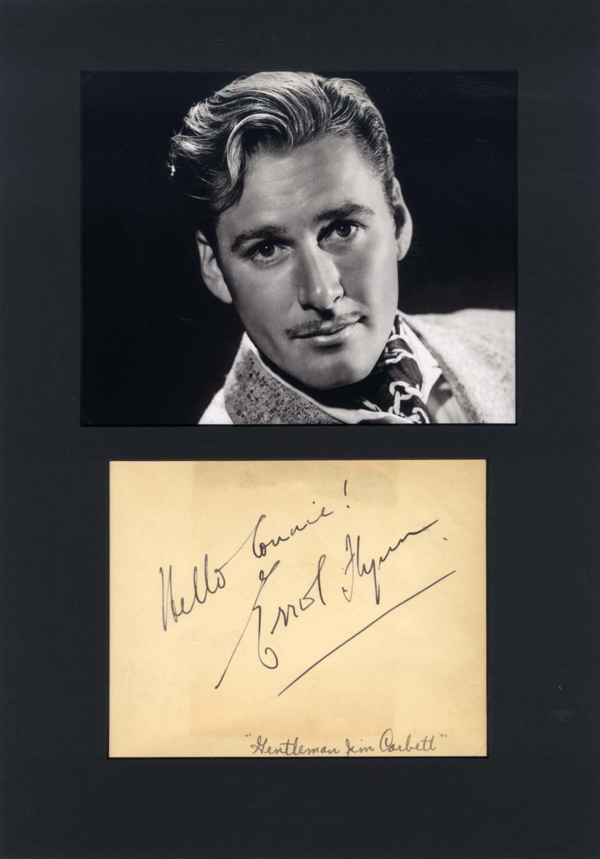 Errol Flynn Autograph Autogramm | ID 15711092834685