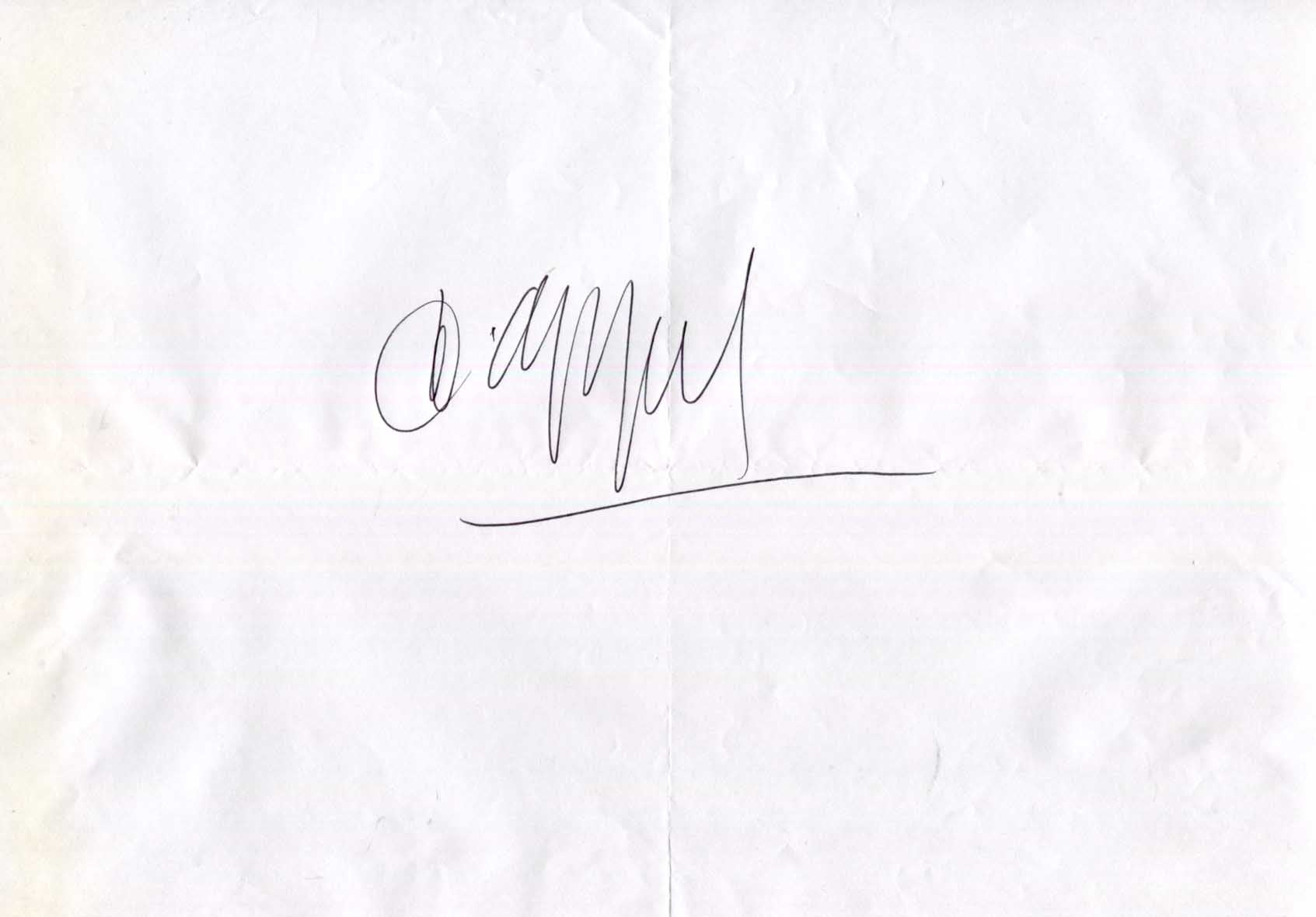 Karel Appel Autograph Autogramm | ID 15719457325437