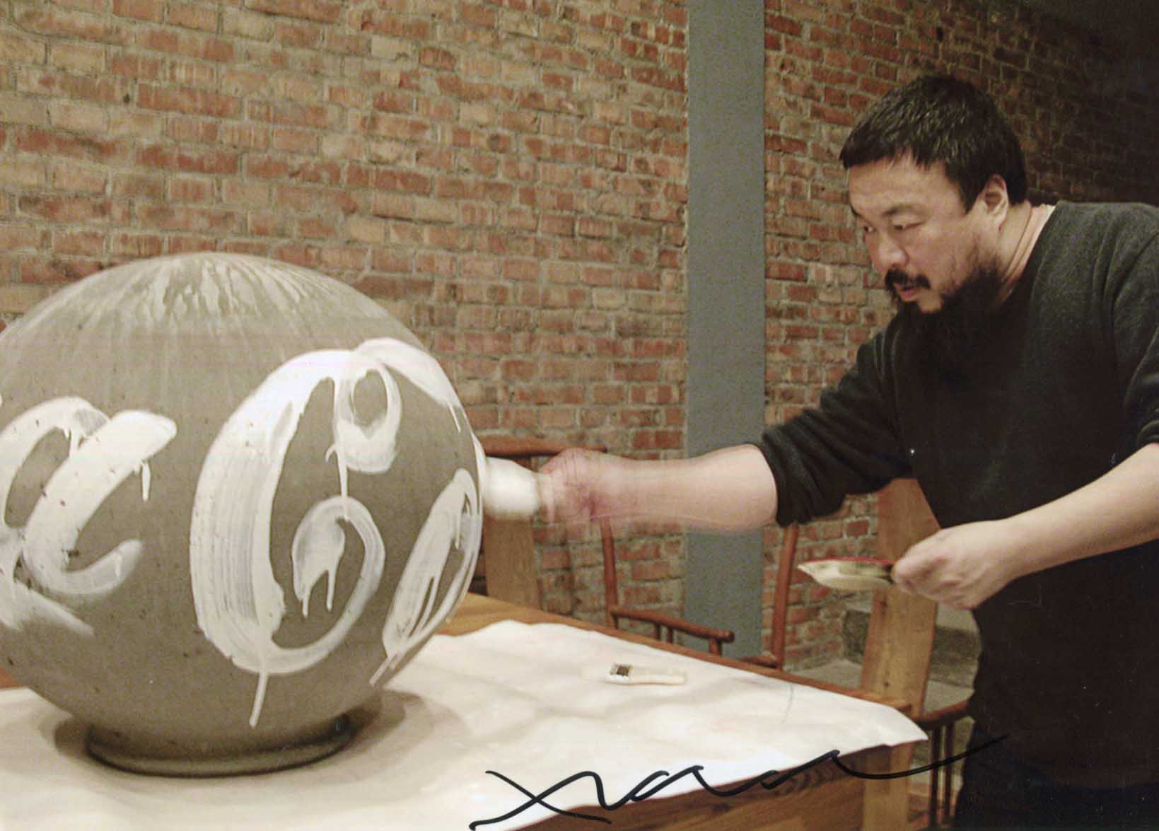 Ai Weiwei Autograph Autogramm | ID 15719551533437