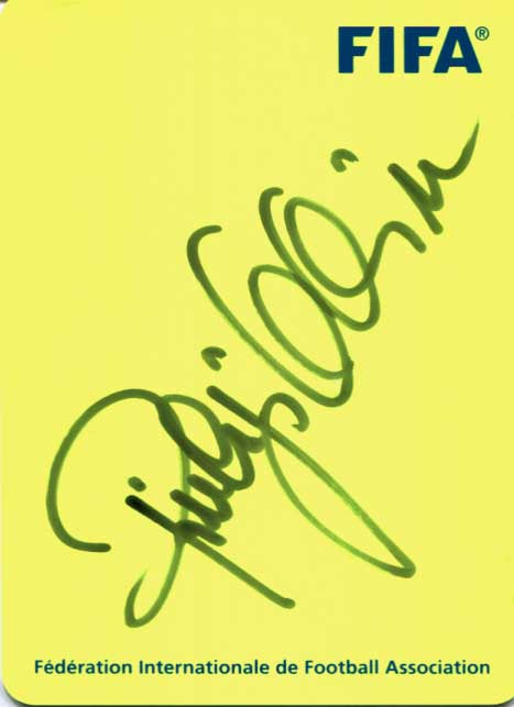 Pierluigi Collina Autograph Autogramm | ID 15719787200893